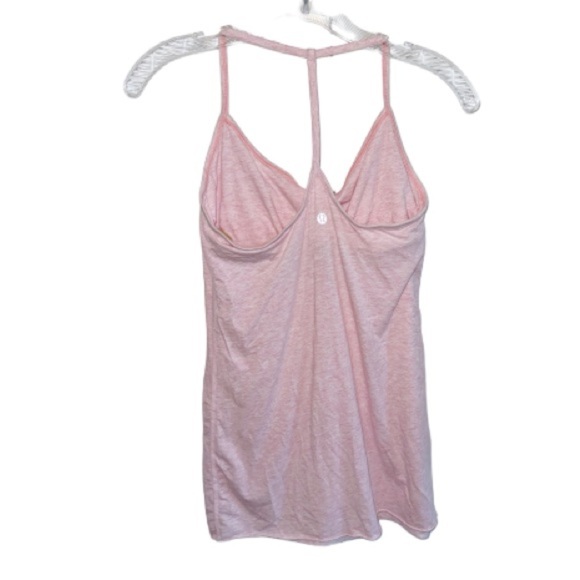 Lululemon Diversity Racerback Tank Sz 10 Heathered Blush Quartz - Picture 4 of 11